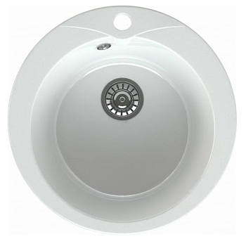 Мойка глянец М-1 Horke белый металик